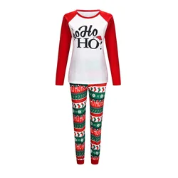 Wholesale printing parent-child outfit home clothing family christmas pajamas