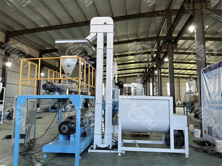 0.5-4tph Cooking Degree Animal Pig/cattle Premix Corn/soybean Expander