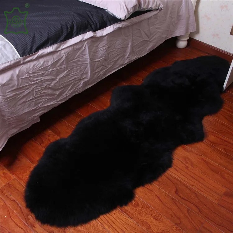 China Factory Artificial lambskin/sheepskin wool fur rugs and carpets faux sheepskin rug