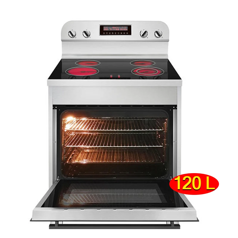 2024 Hot Selling Exquisite Workmanship Kitchen Appliances Suitable Oven Range Household Intuitive Display Free-standing Oven