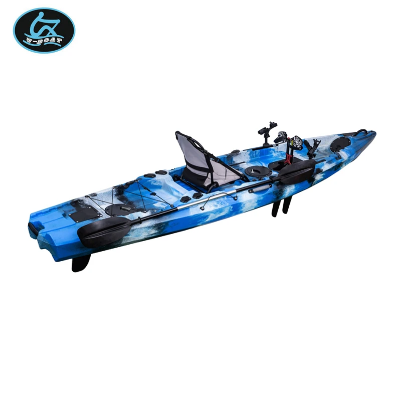 U-Boat 12ft pedal drive kayak normal Chinese fishing kayak for sale - K11
