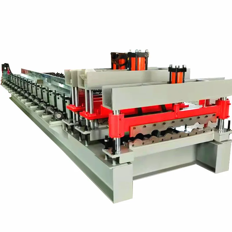 full Automatic Roll forming extrude machine extrusion metal roof glazed tile making machine