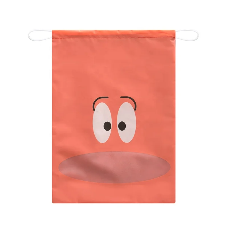 
Non-Woven Storage Package Bag Cartoon StyleTravel Home Waterproof Dustproof Drawstring Bag 