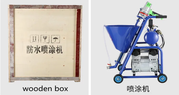 High Quality Cement Mortar Spraying Machine Portable Cement Grouting Machine Putty Spraying Machine