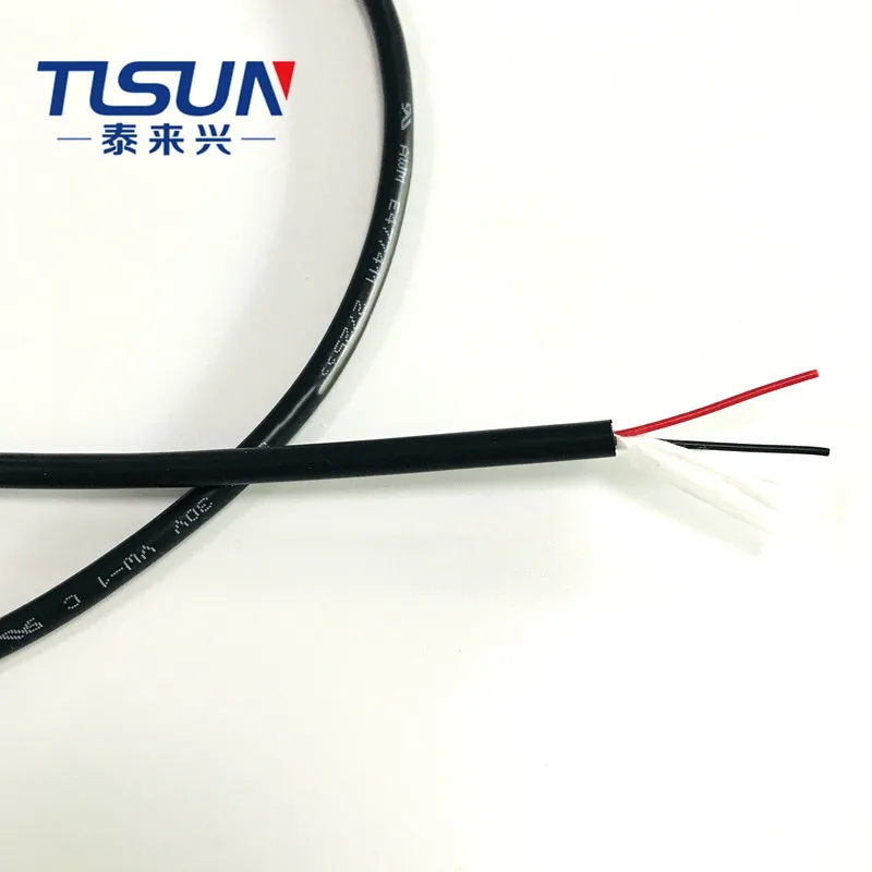 ПВХ оболочке Кабель питания американский 2725 2 ядра 30AWG изоляцией электрический провод кабель для