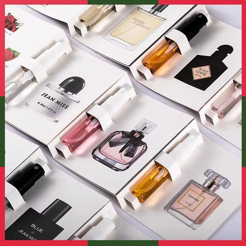 Luxury Mini 3ml Empty Perfume Tester Sample Set Luxury Brand Air Freshener for Gifts or Toys
