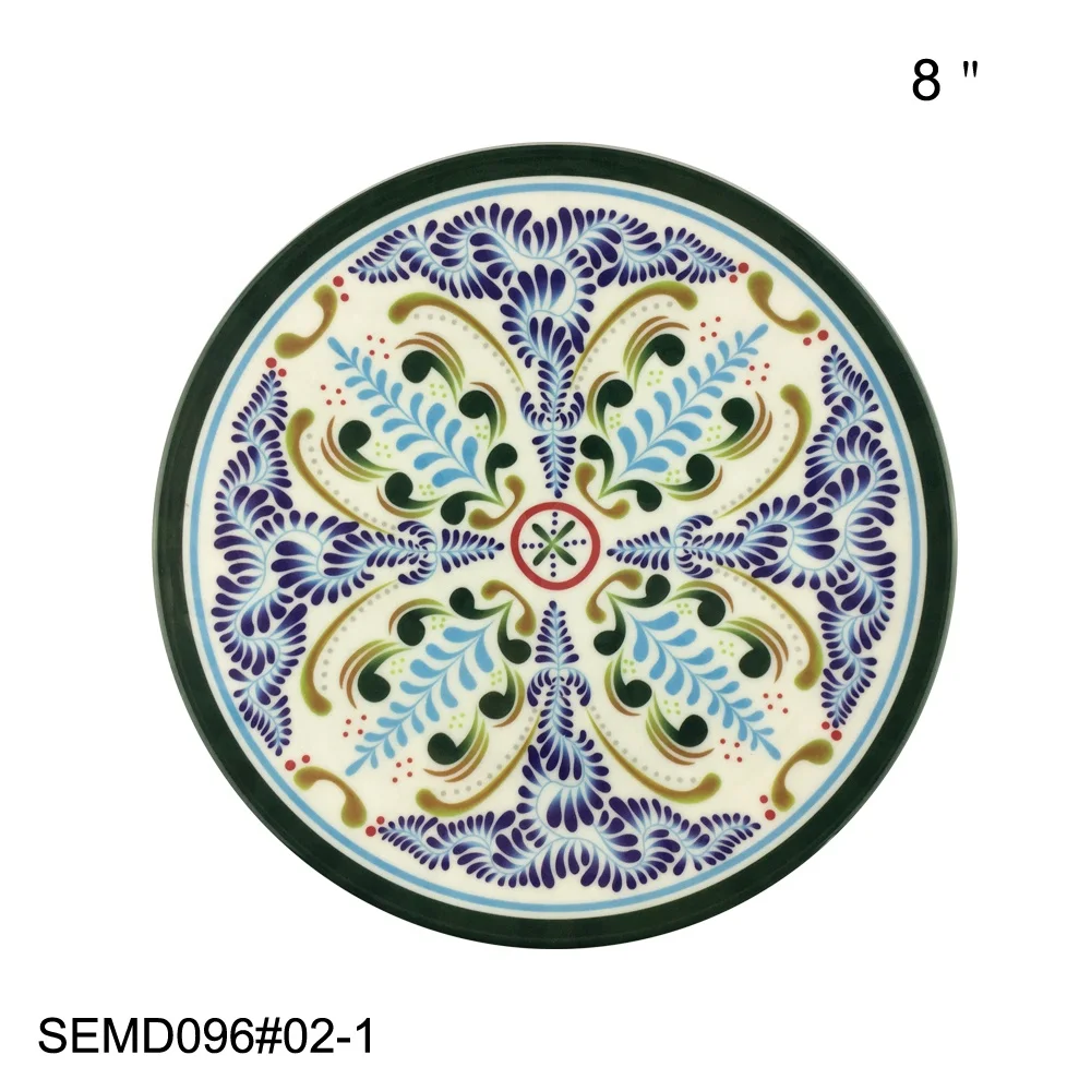 SEBEST Factory wedding plates set dinnerware and kitchen plates melamine and melamine dishes & plates