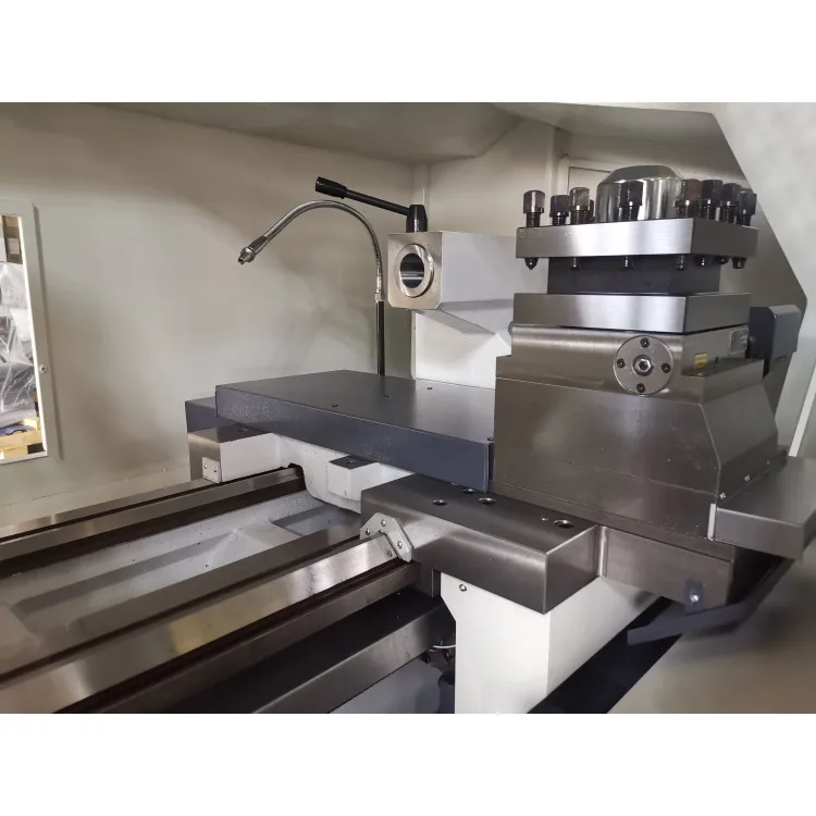 
CKE6163 live tool slant bed cnc lathe and milling combination machine turning center 