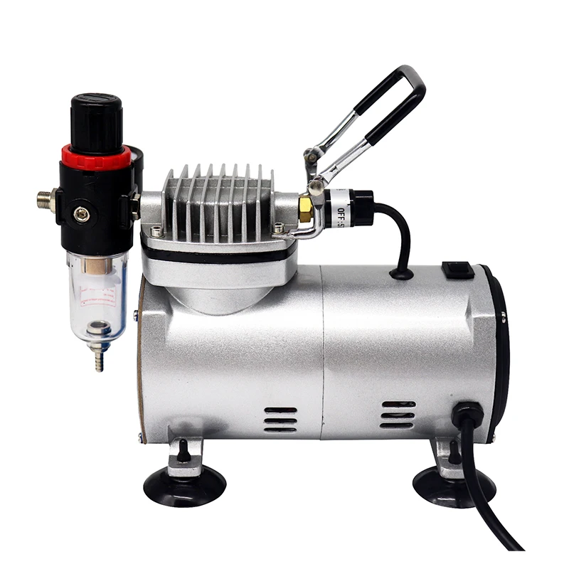 Royalmax TC-20BK 1/6HP Piston Airbrush Compressor Kit