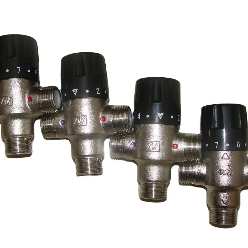 THERMOSTATIC MIXING VALVE WITH CHECK VALVE Solar Water Heater Parts