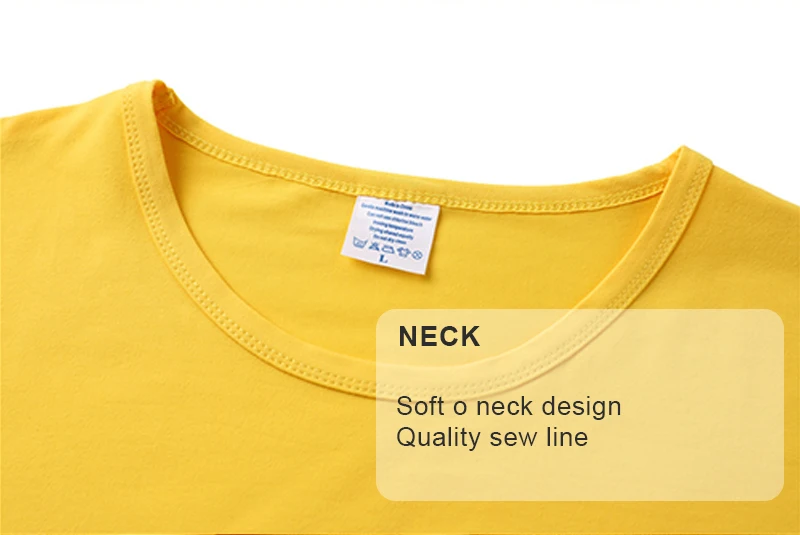 Made in china free sample production personalised own logo golden printed silkscreen cotton feel polyester blank t shirt