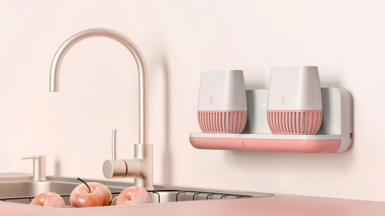 Customized fruit vegetable washer wall-mounted desktop food meat grain cleaning machine