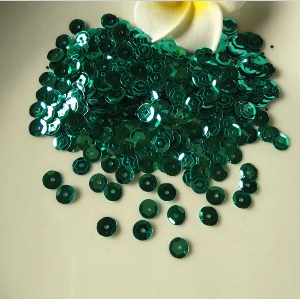 
8mm sequins curved beads faceted 8mm plastic beads flake 