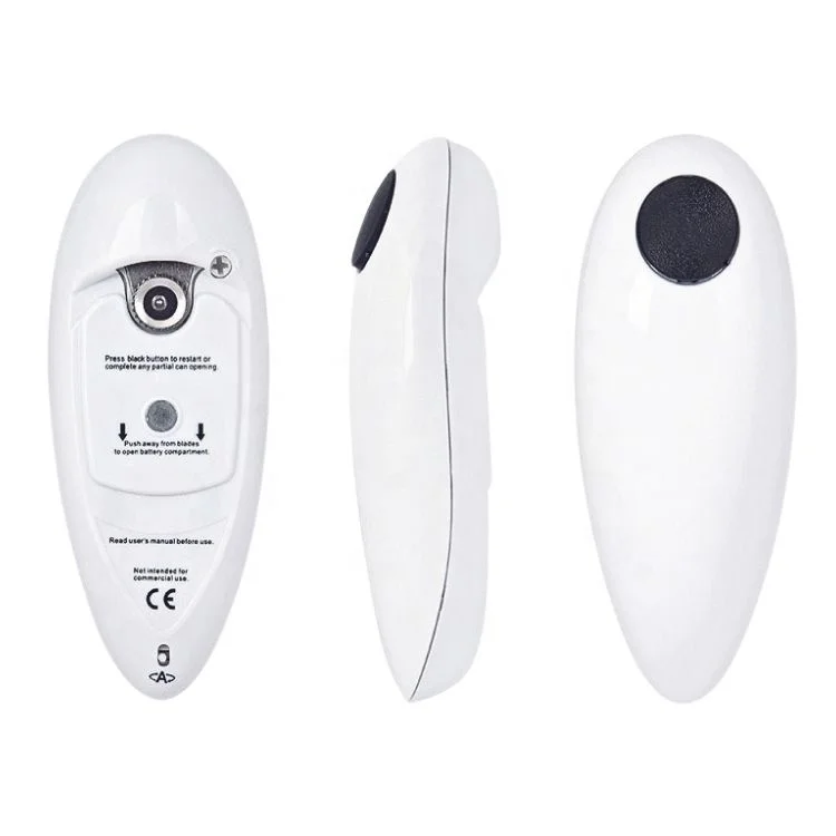 Kitchen Gadget One-Touch Portable Bottle Openers Smooth Edge Handheld Jar Opener Auto Electric Can Opener