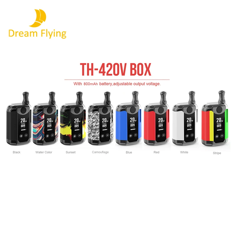 Лидер продаж в США 2019 510 картридж испаритель ручка 650 мАч батарея Kangvape TH420V box mod