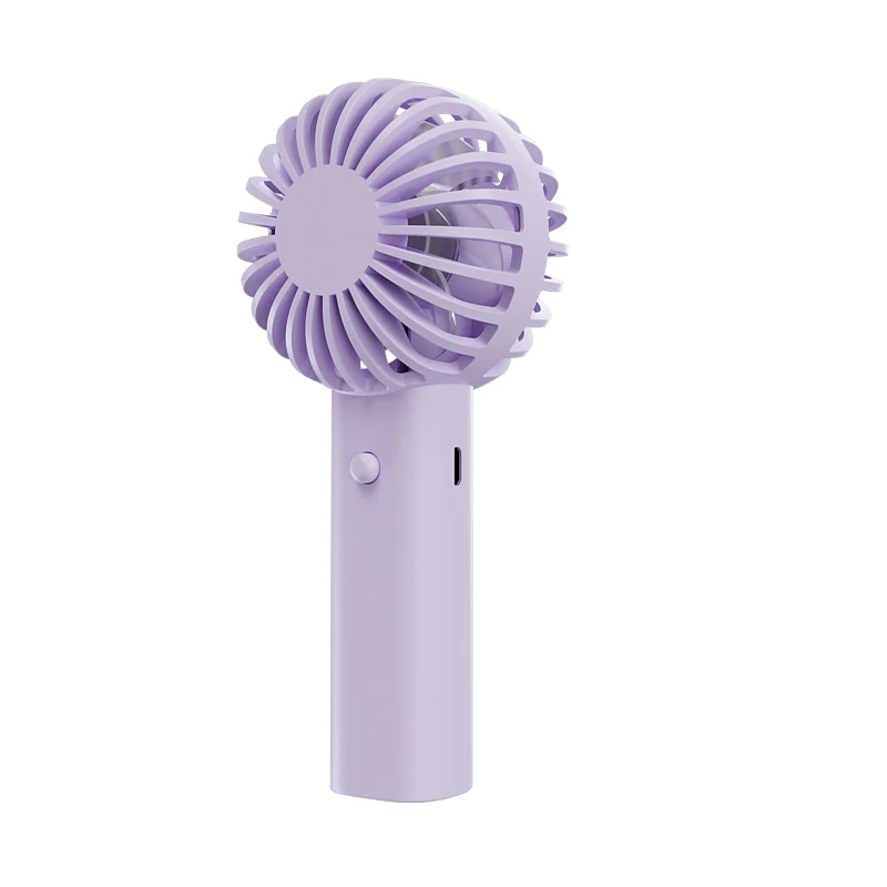 Summer New Portable USB Charging Fan 3-gear Adjustment Silent 7 Blades mini handheld fan  for Home Office