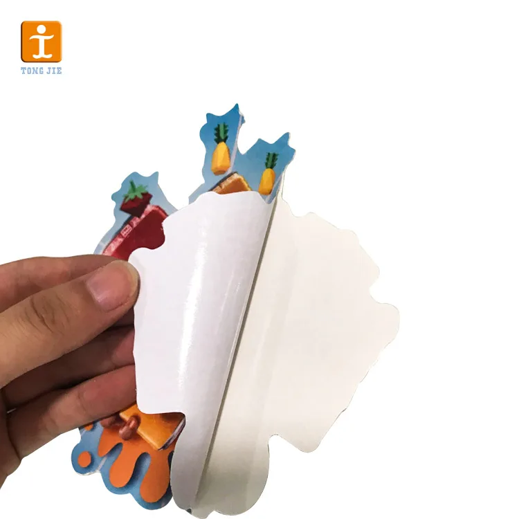 
Hot sale logo customized decal adhesive die cut sticker 