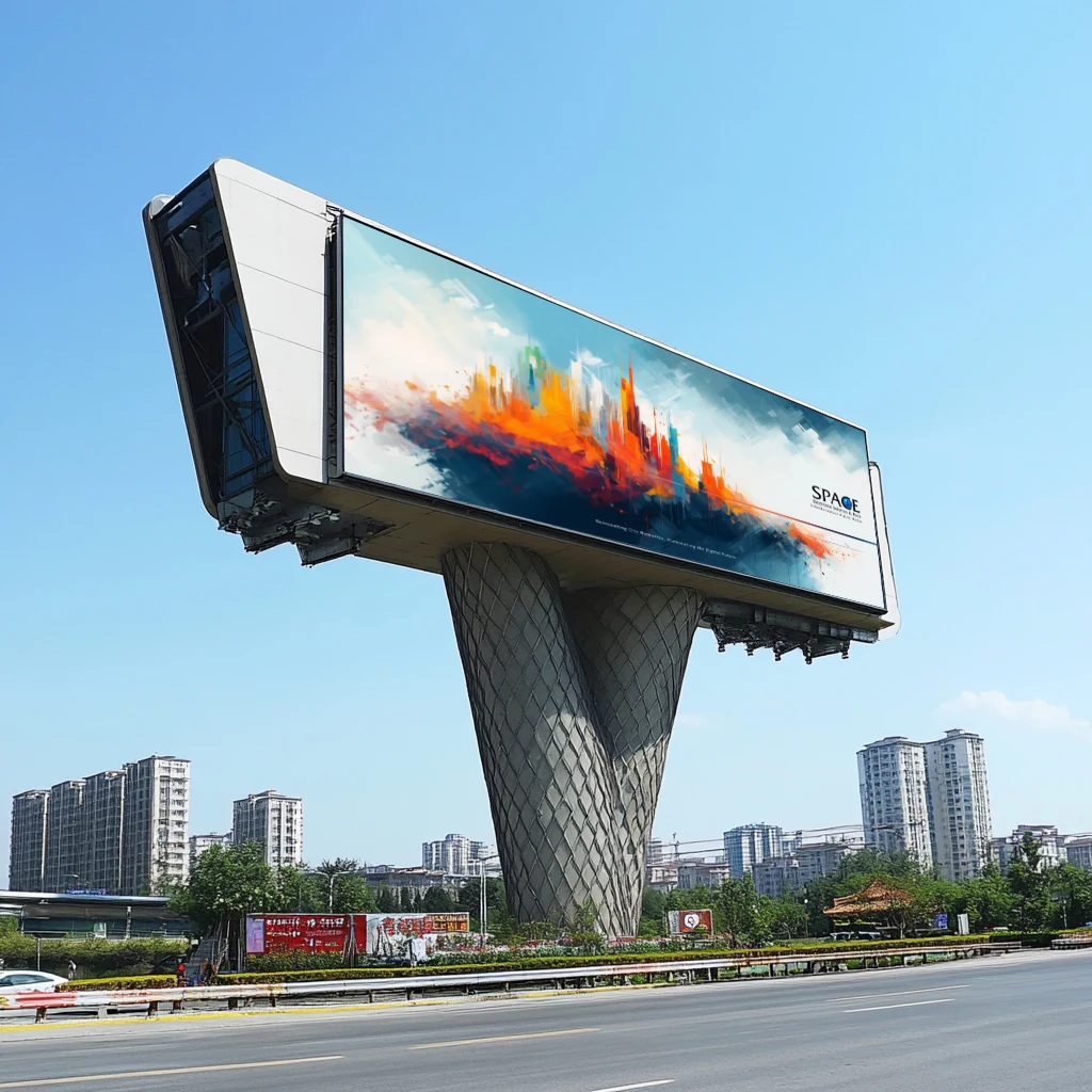 High quality aluminum profile light box for advertising used outdoor lighted signs /large size outdoor bill boards