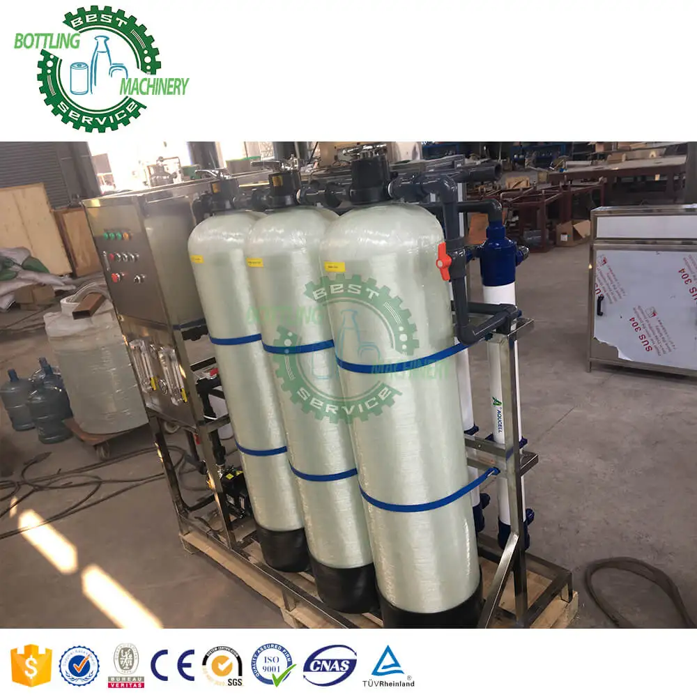 0.5-30T/H manual valve fiberglass Active Carbon Quartz sand filter tank UF Ultrafiltration water purifying machine for community