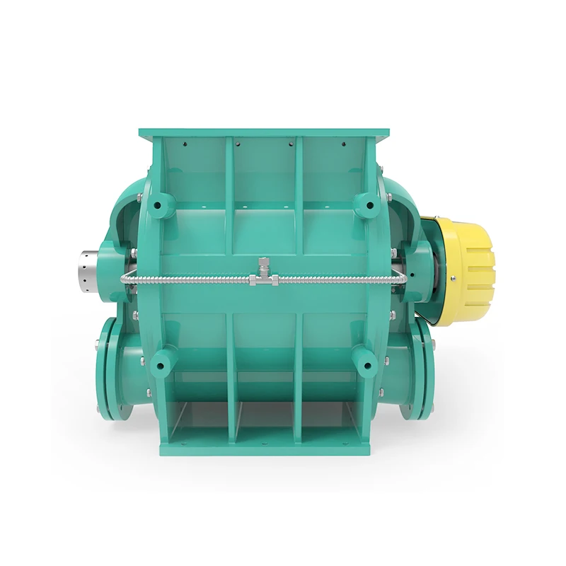 Stainless steel ductile iron top discharge rotary backplane airlock valve feeder for corn grinder maize mill