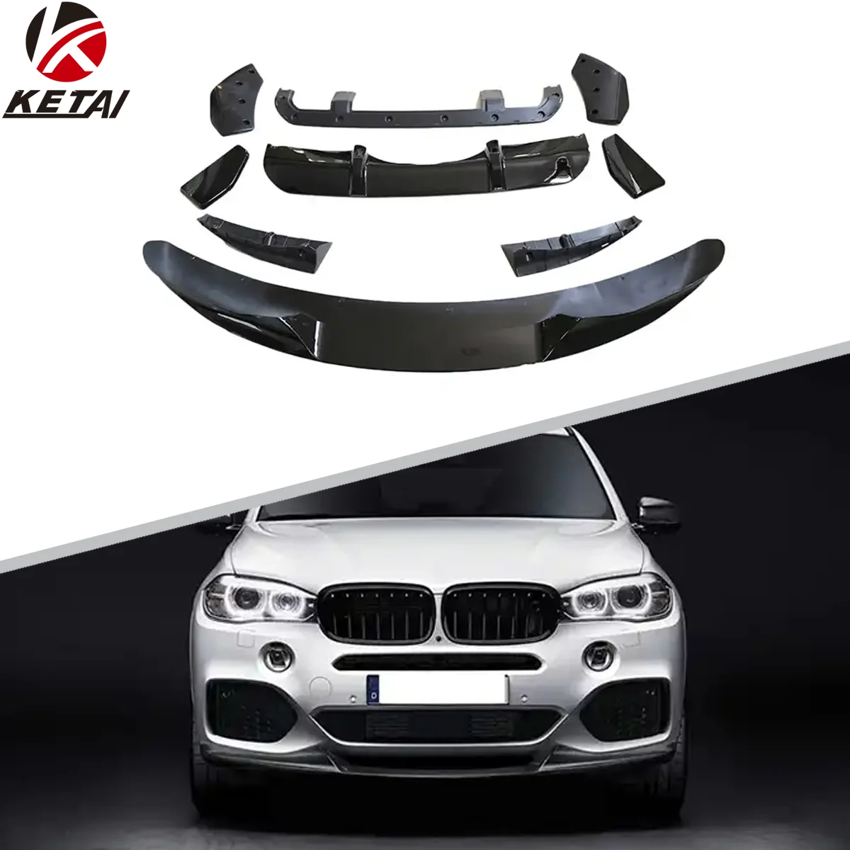 X5 M-Performance Style Aero Kit For BMW X5 F15 M-Tech