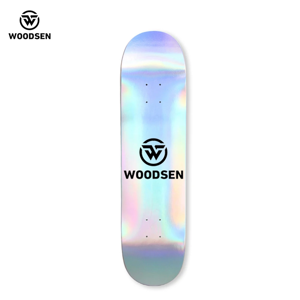 Wholesale Custom Blank Skate Board deck Foil Film Skateboard Decks