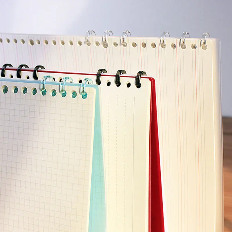 Plastic Colored Binder Rings Loose Leaf Binding Book Rings for Books Binding