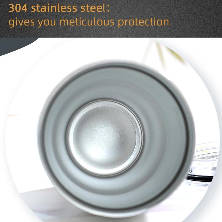 Smart 20oz White Sublimation Blanks Straight Speaker Tumbler Display Water Bottle USB Charging for DIY Printing