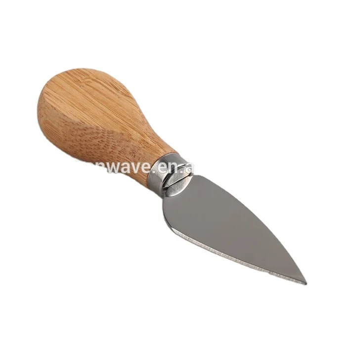
stainless steel Yangjiang cheese knife with wooden handle 