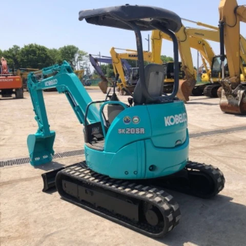 Мини-экскаватор Kobelco б/у Sk50/sk75 5 тонн японский мини-экскаватор с резиновыми гусеницами