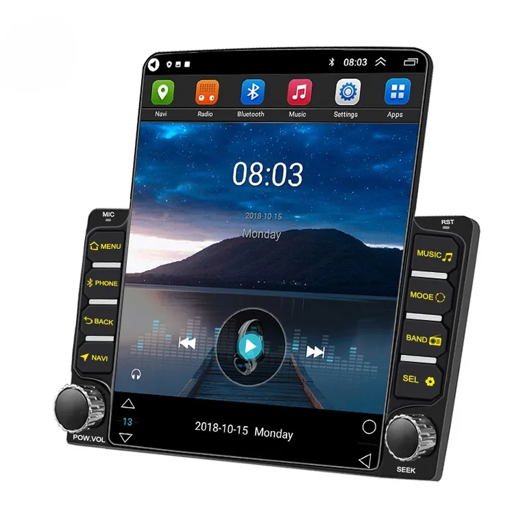 Universal 7 inch car Radio Car Player GPS Navigation WIFI BT FM Mirror Link car stereo 2 Din Android12