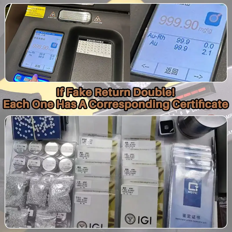 Wholesale Factory Price Wholesale Igi Gia Certified Hpht Cvd DEF VVS-SI Loose Melee Lab Grown Diamond Lab Created Diamonds