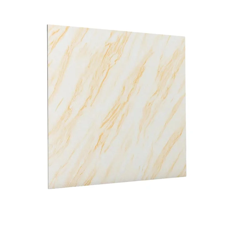 High Quality 600*600mm Mobile House Decor Marble Pattern Design Self Adhesive Waterpoof Floor Sticker