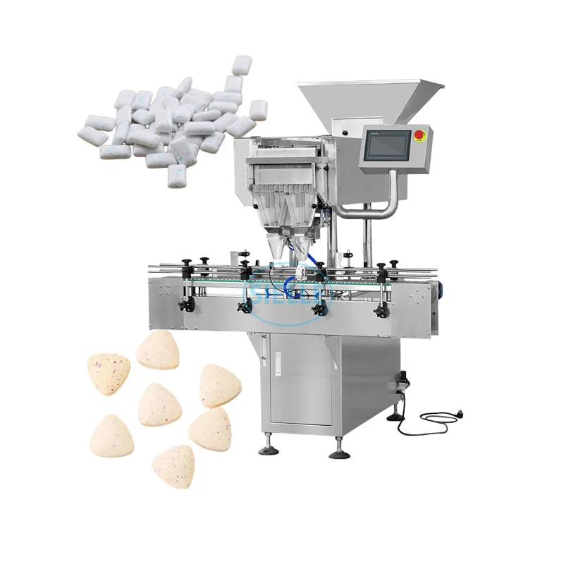8 Passageway Pill Tablet Soft Gel Capsule Counting Machine Automatic Capsule And Tablet Counter Machine
