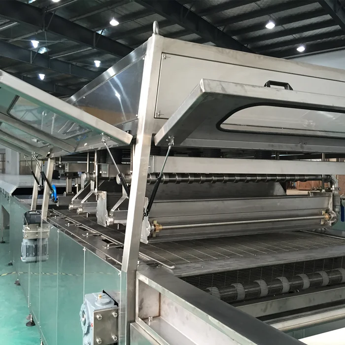 400,600,800,1200mm customized Chocolate enrobing cooling tunnel