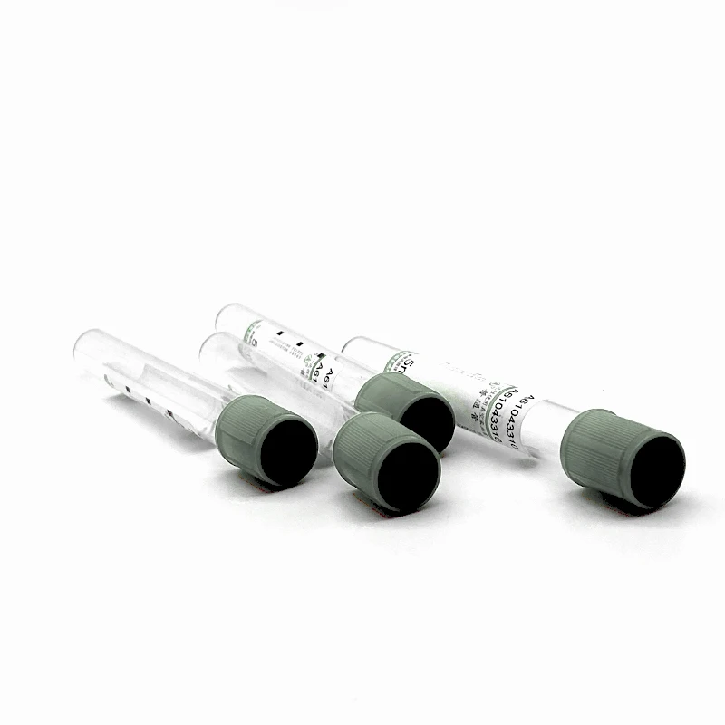 Plastic/Glass 3-10ml Medical Sodium Fluoride Tube EDTA Blood Collection Tubes