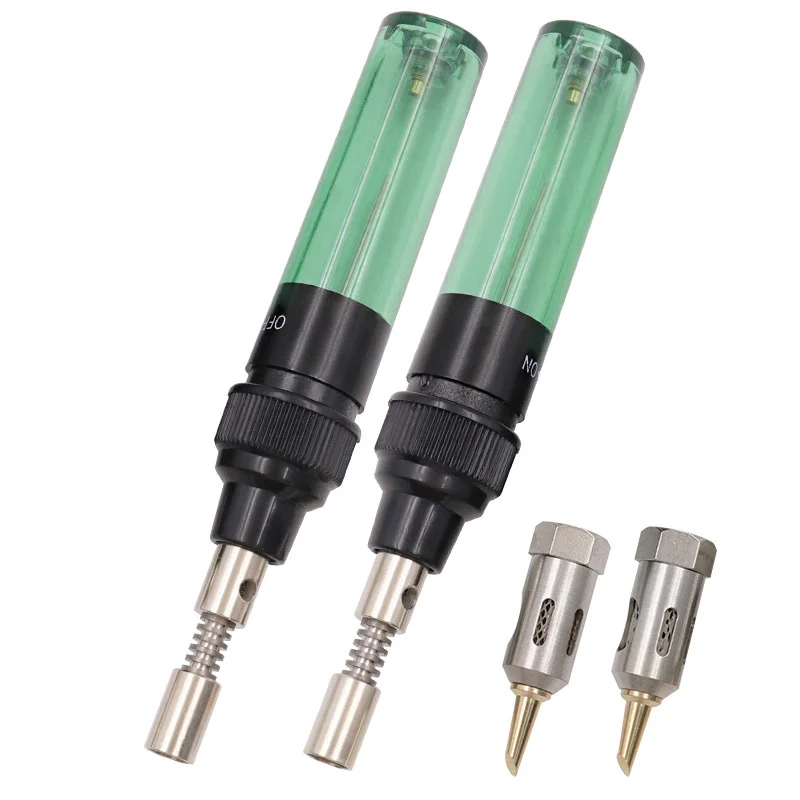 1300 Celsius Butane Gas Soldering Iron Gas Burner Blow Torch Gun Portable Wireless Soldering Iron Pen Welding Gun Solder Tools