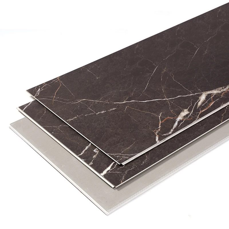 click lock interlocking vinyl planks spc vinyl flooring marble