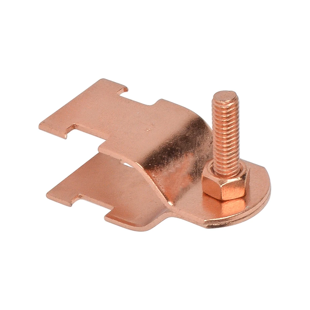 Copper Plating U Type Strut Mount Clamps Strut Pipe Clamp