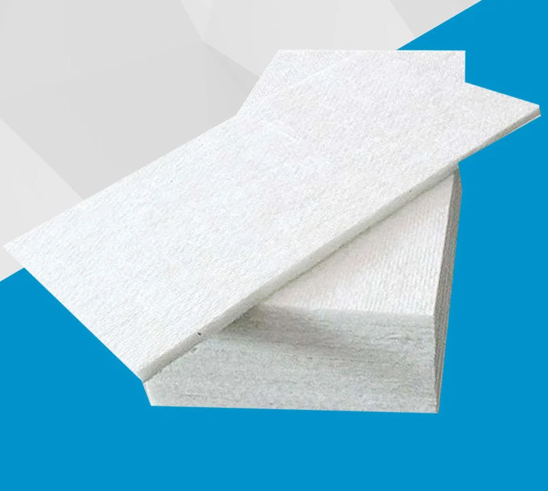 High Quality Fireproof Soundproof And Heatproof White Formaldehyde-Free Glass Wool Insulation Board