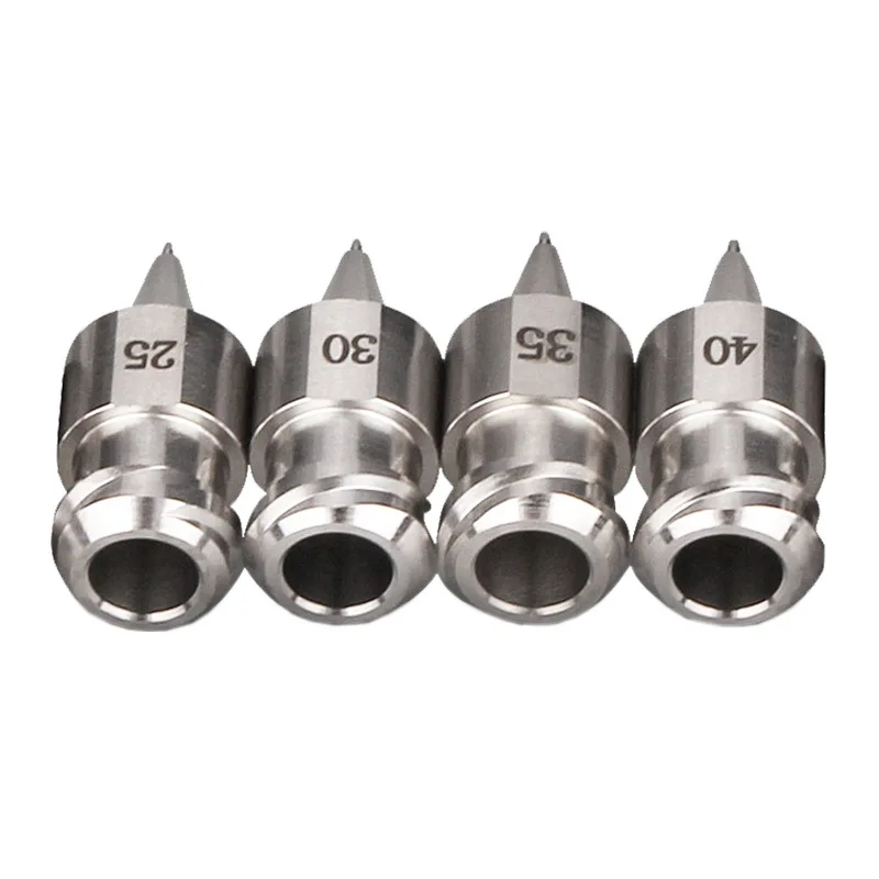 Double thread one-piece precision metal stainless steel dispensing precision  Musashi needle