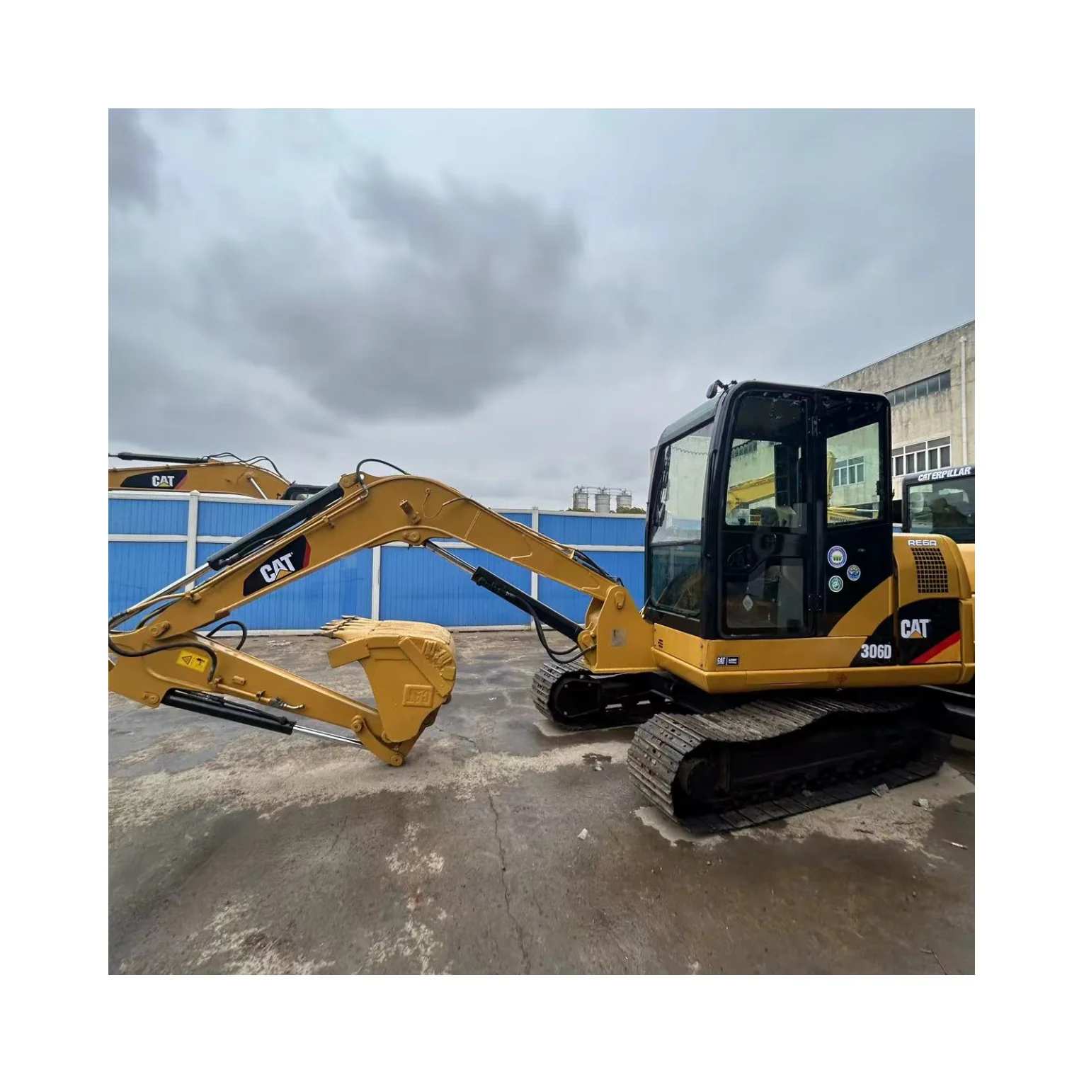 Hot sale Cat machinery 306D clawler excavators/bagger used escavator with rc excavator hydraulic