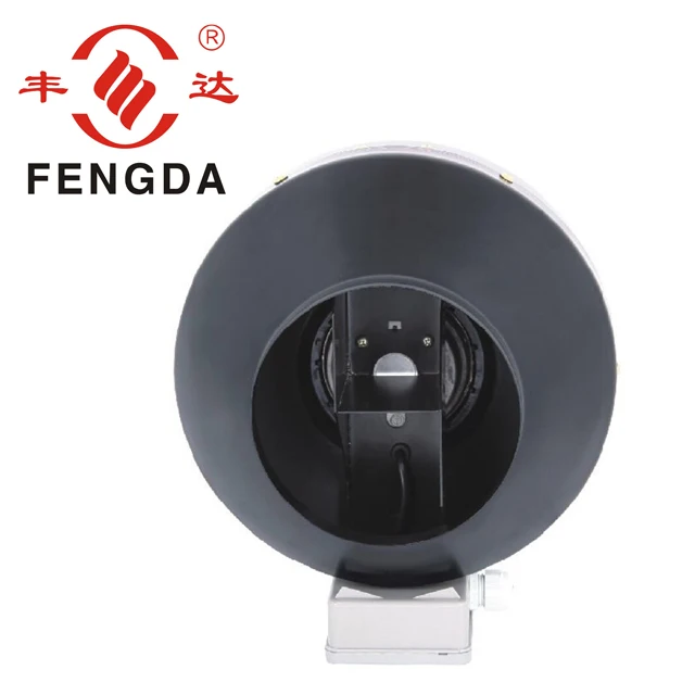 ETL certificate 8 inch duct exhaust fan Ventilation Fan with Speed Controller for Hydroponics