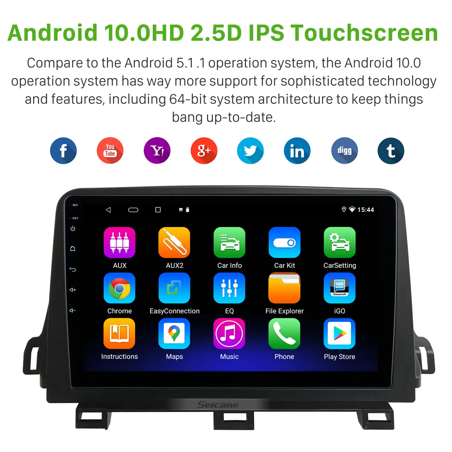 Для ROVER MG HS 2019 радио Android 13 0 HD сенсорный экран 10 1 дюймов GPS навигационная система с поддержкой Wi-Fi Carplay DVR