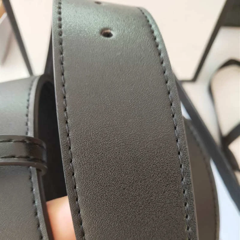 Factory Custom Wholesale Fashion Men Belt Genuine Leather Ladies Girls Luxury Brand Women Famous Designer