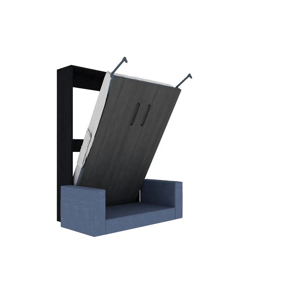 
XVSF120MO Modern High Quality Multi-function Space Saving Vertical Folding Sofa Wall Bed Mechanism 