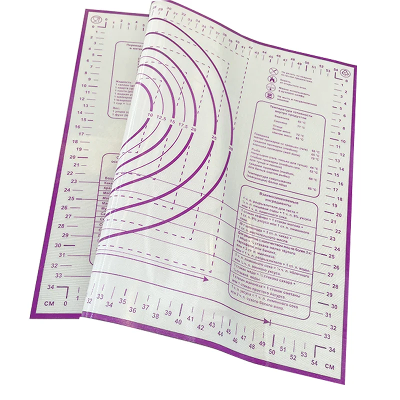 China factory direct wholesale price food grade silicone kneading mat