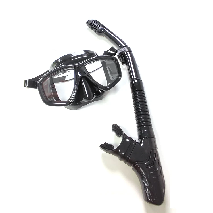 Best Price Adults Cool Fashion Design Freediving Snorkeling Adult 2-Pieces Custom Diving Mask And Snorkel Set