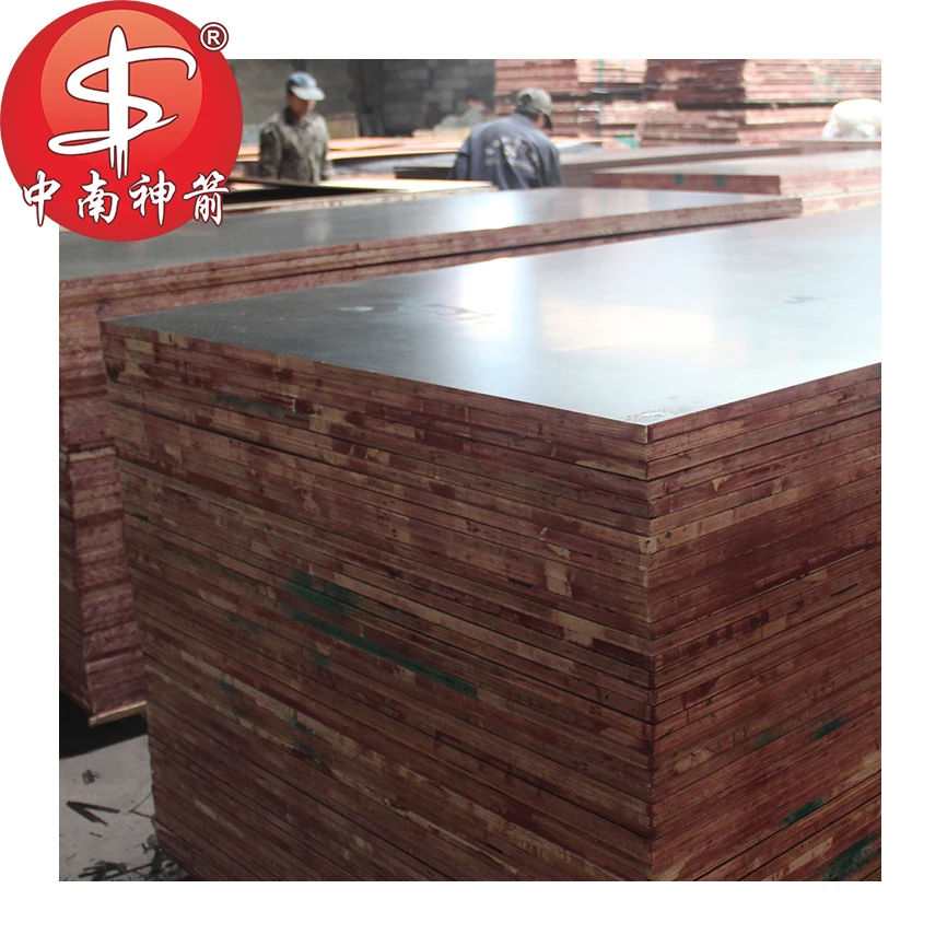 High Glossy Black Film Faced Melamine Plywood Board