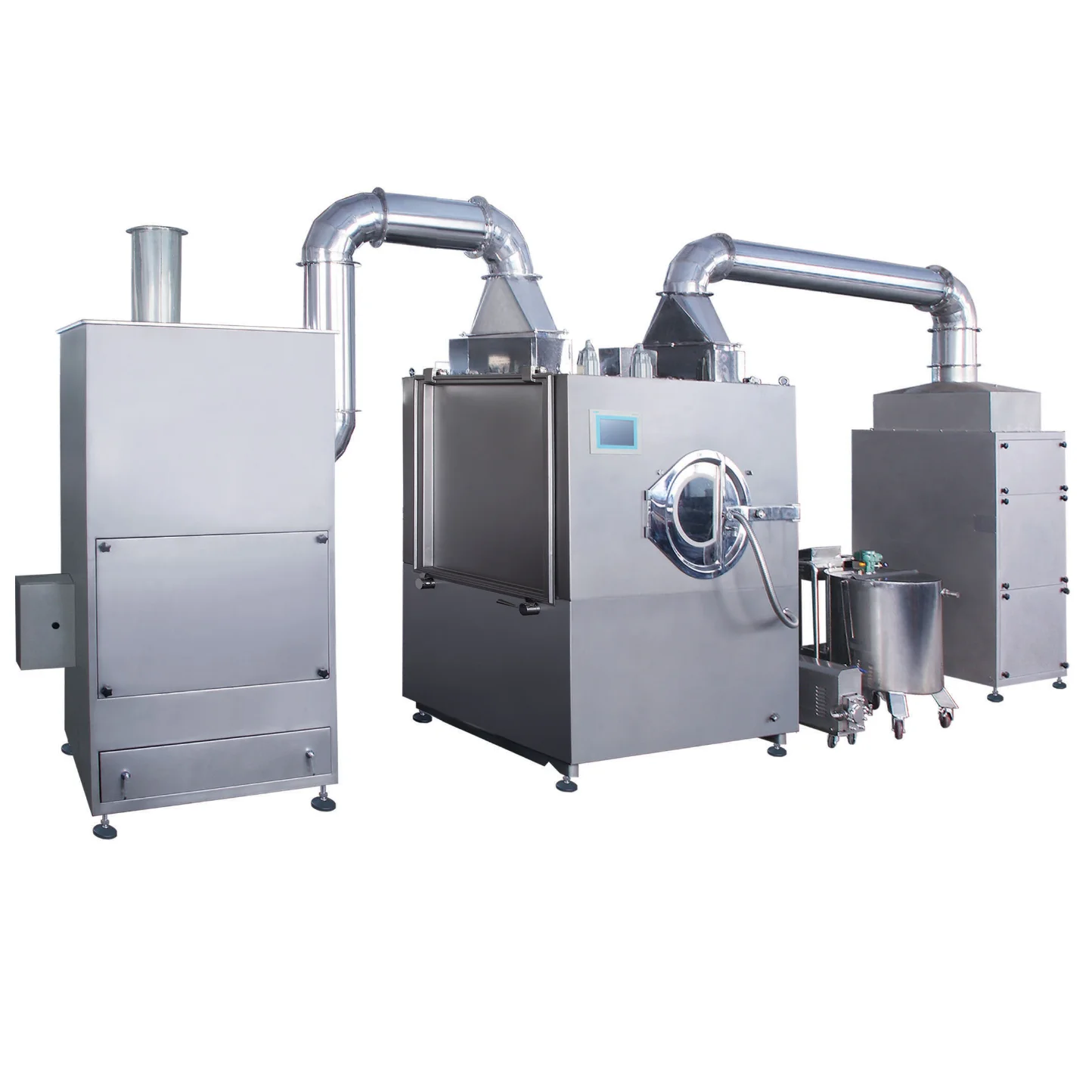 BG-150 40kg automatic pharmaceutical tablet film sugar coating machine with ISO and GMP approved